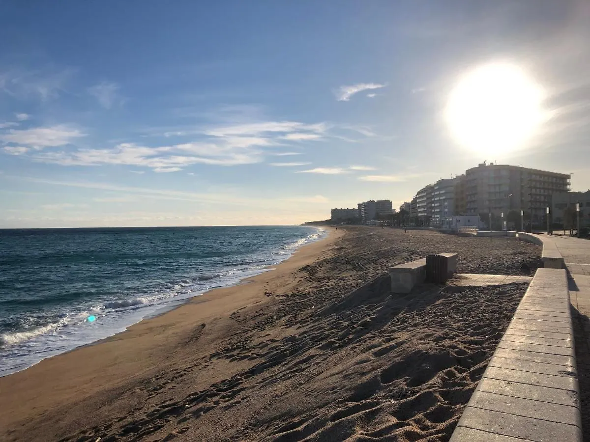 Ferienwohnung Acogedor Apartamento Con Terraza En Blanes 0*,